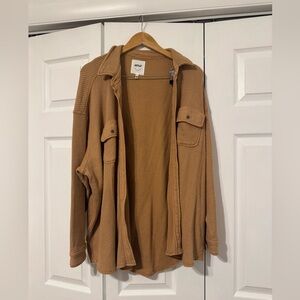 Aerie Waffle Button Down